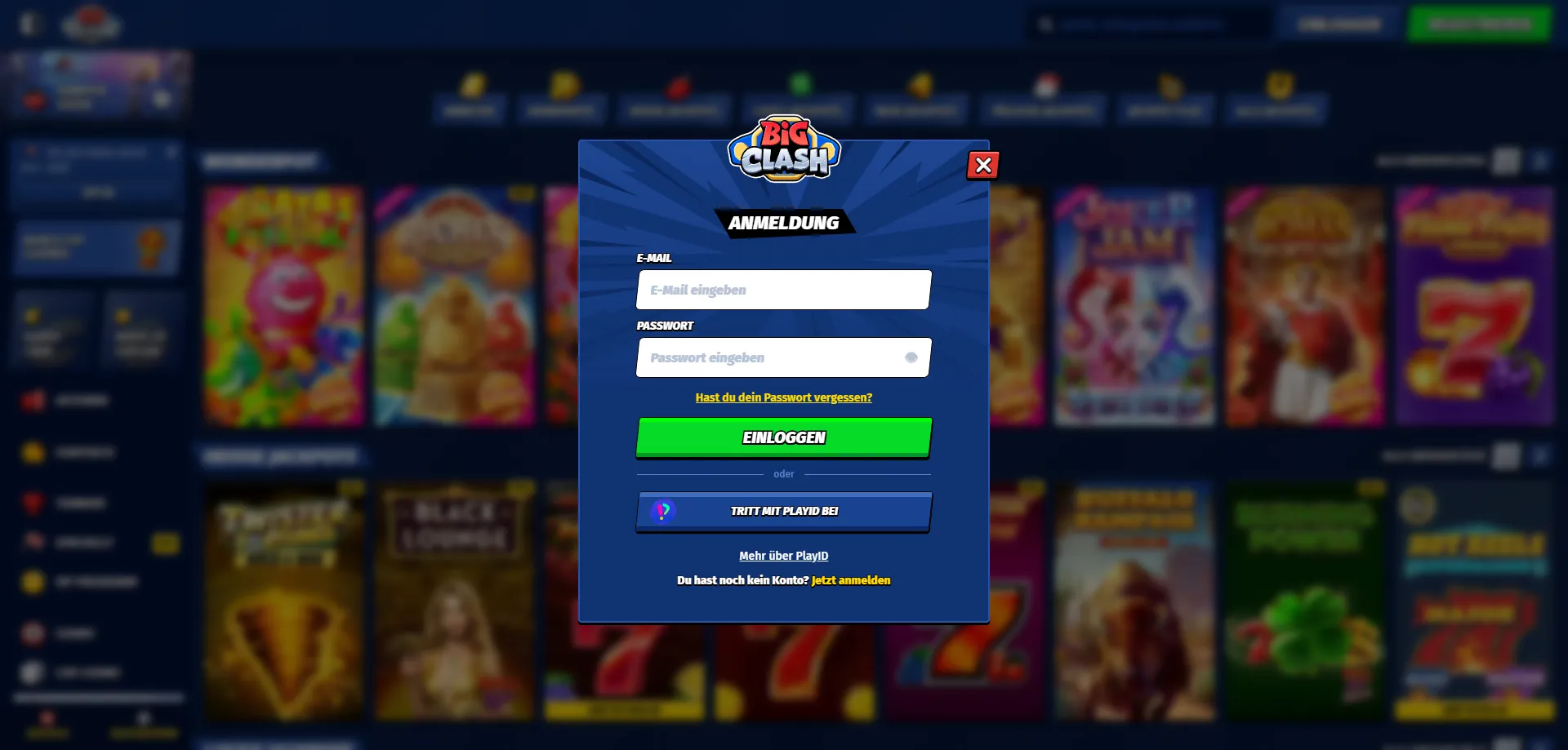 Kas&iacute;nov&eacute; Hry na BigClash &mdash; BigClash